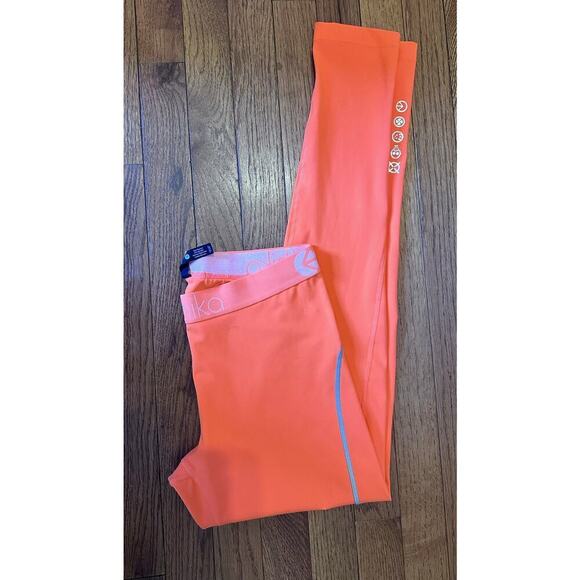 Ethika Orange Women's Leggings - Picture 3 of 12